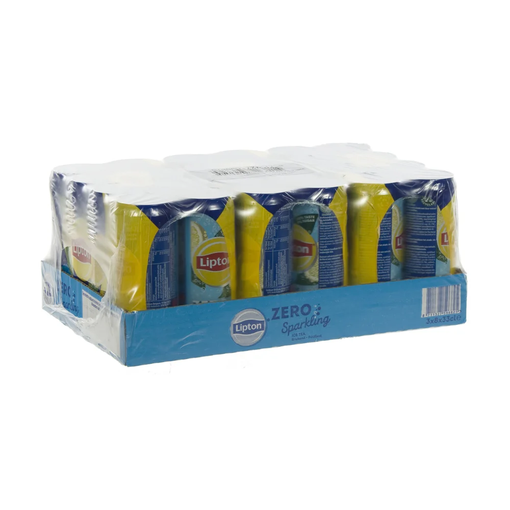 Lipton BLIK  Zero sugar  33 cl  Blik 24 pak