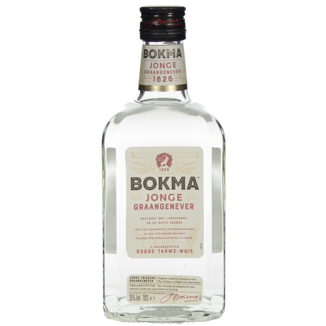 Bokma jonge graanjenever  70 cl