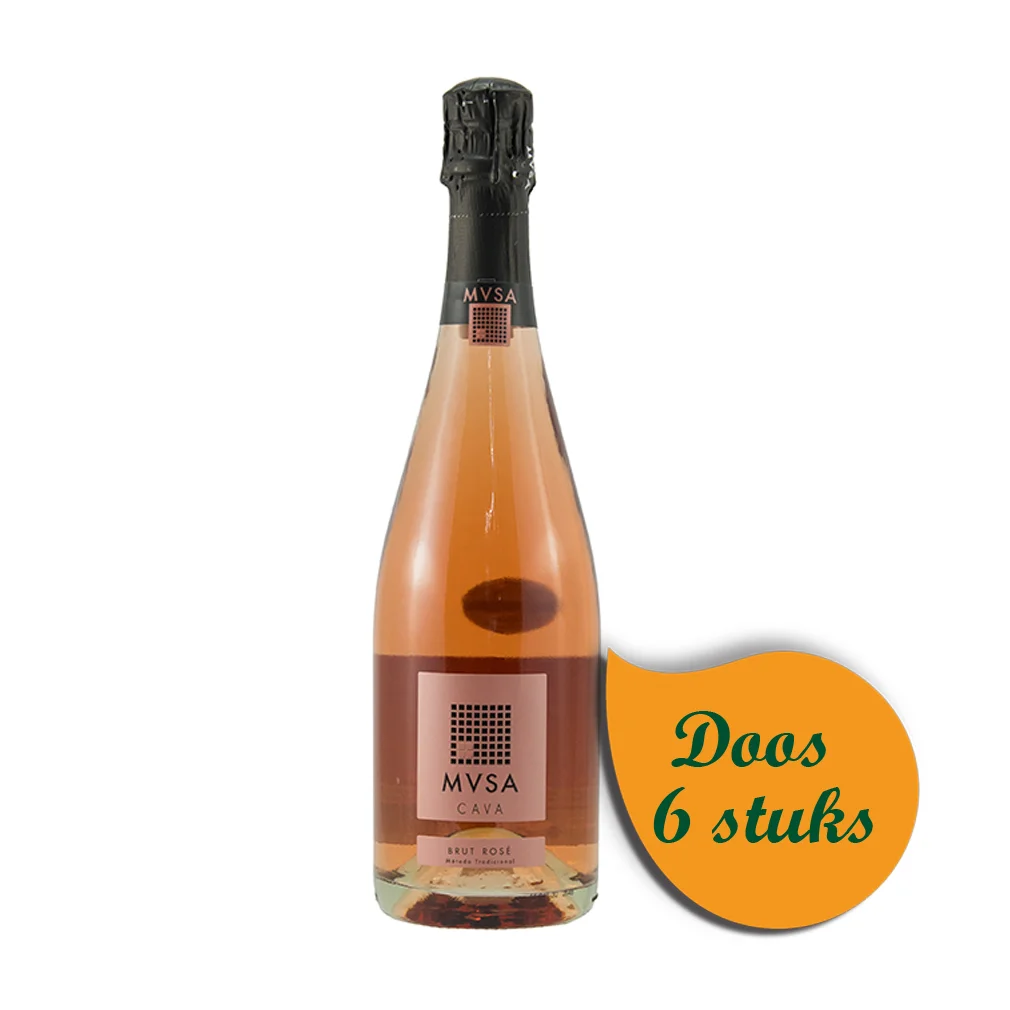 Cava MVSA de Vallformosa  Rose  75 cl  Doos  6 st