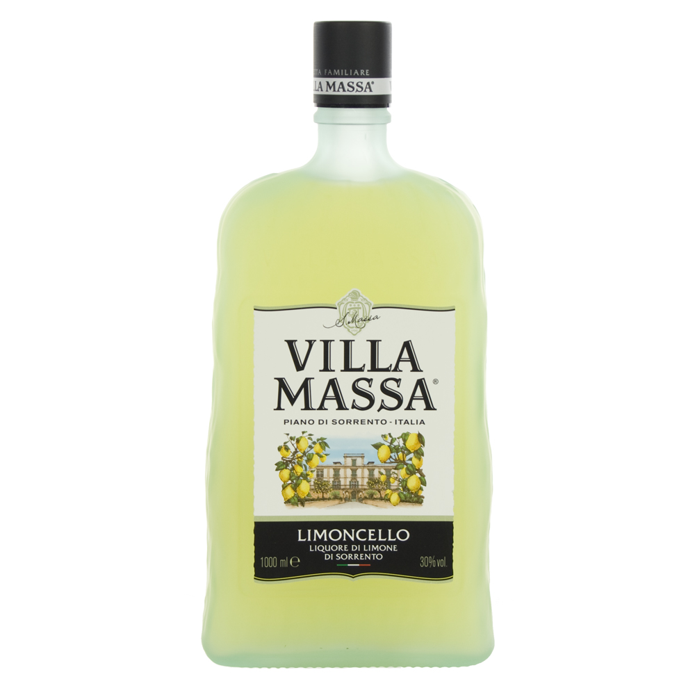 Limoncello Villa Massa 30%  1 liter  Fles
