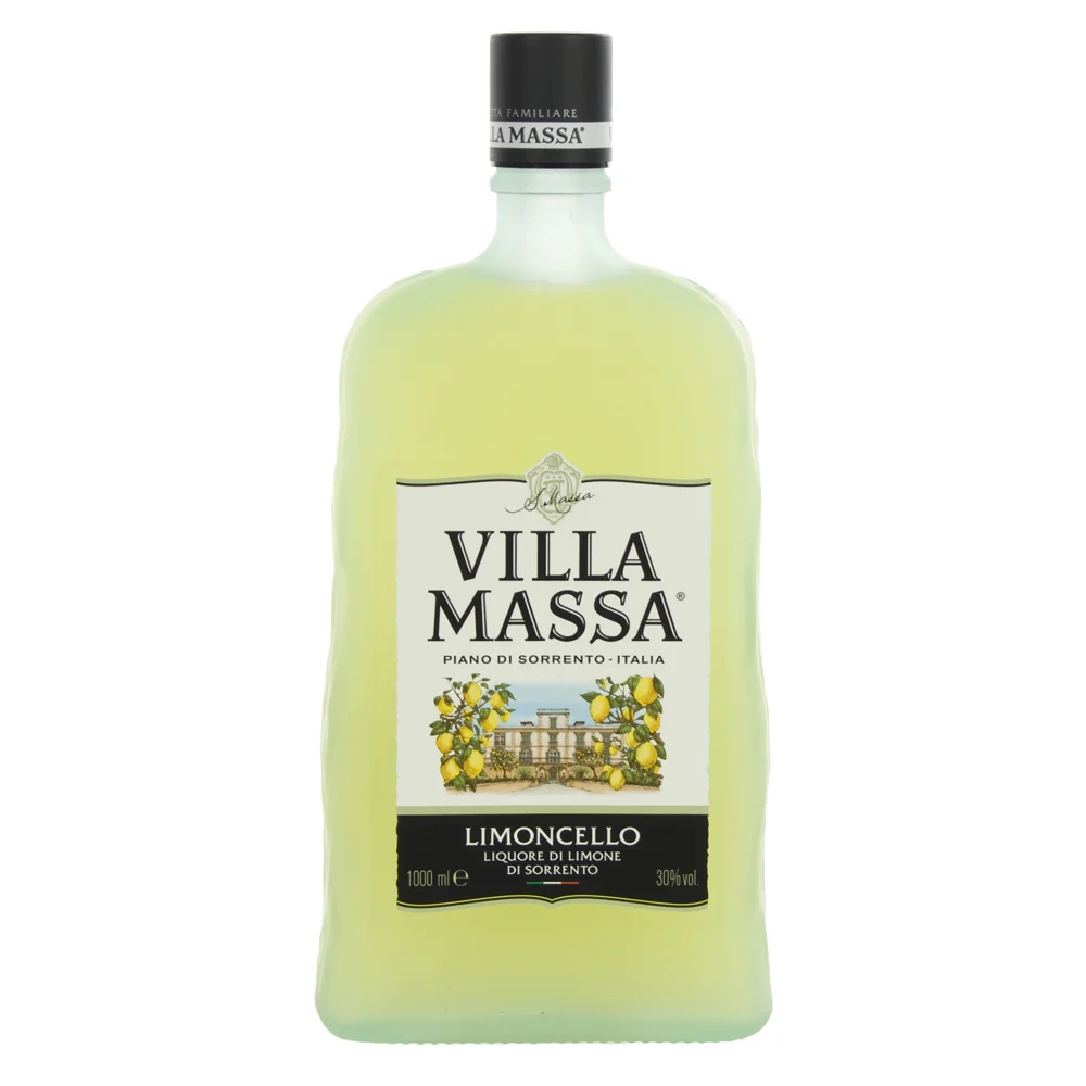 Limoncello Villa Massa 30%  1 liter  Fles