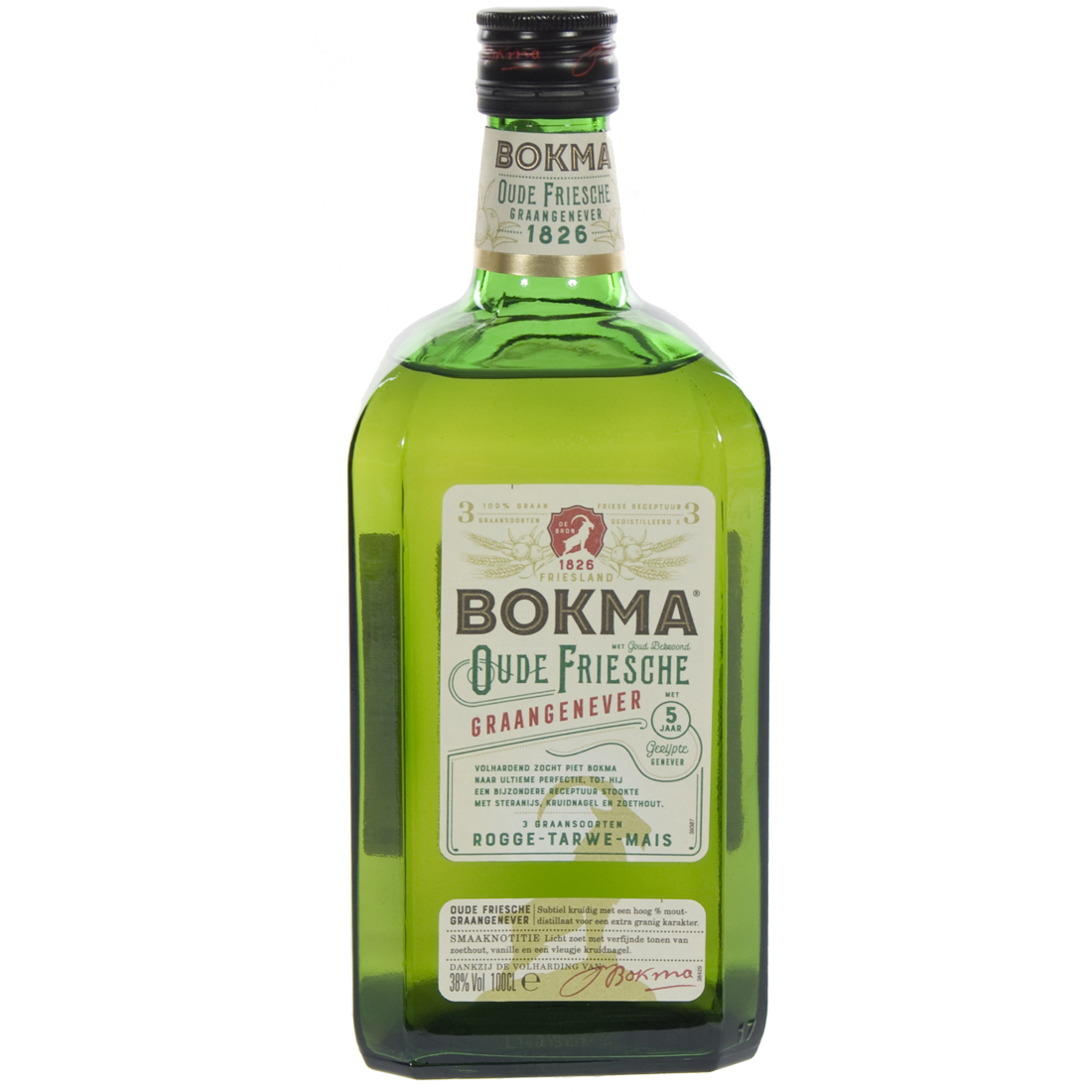 Bokma oude jenever  1 liter