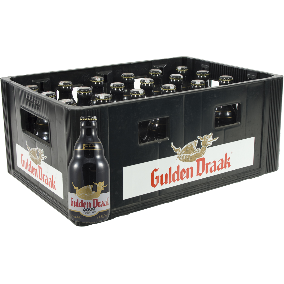 Gulden Draak  Amber  Quadruppel  33 cl  Bak 24 st