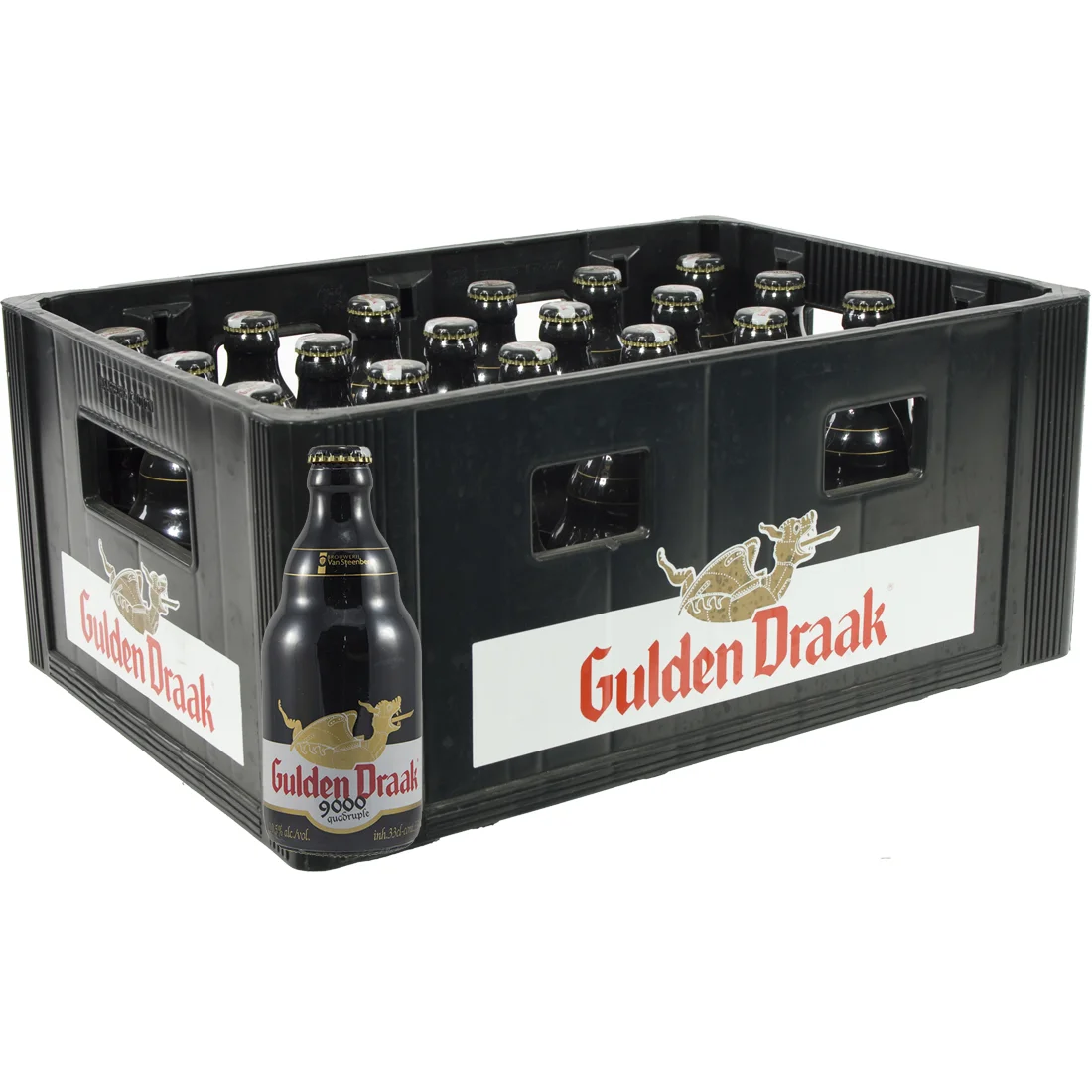 Gulden Draak  Amber  Quadruppel  33 cl  Bak 24 st