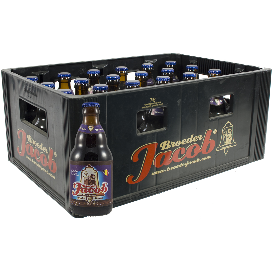 Broeder Jacob  Bruin  33 cl  Bak 24 st
