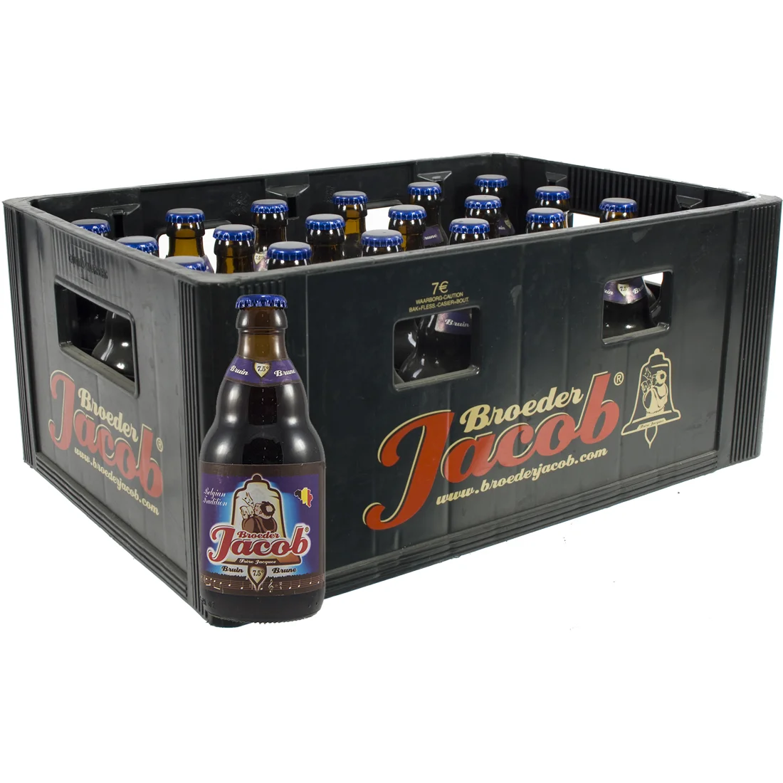 Broeder Jacob  Bruin  33 cl  Bak 24 st