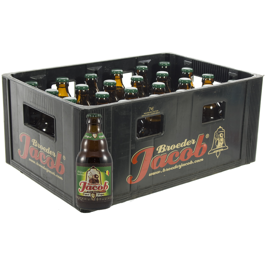 Broeder Jacob  Tripel  33 cl  Bak 24 st