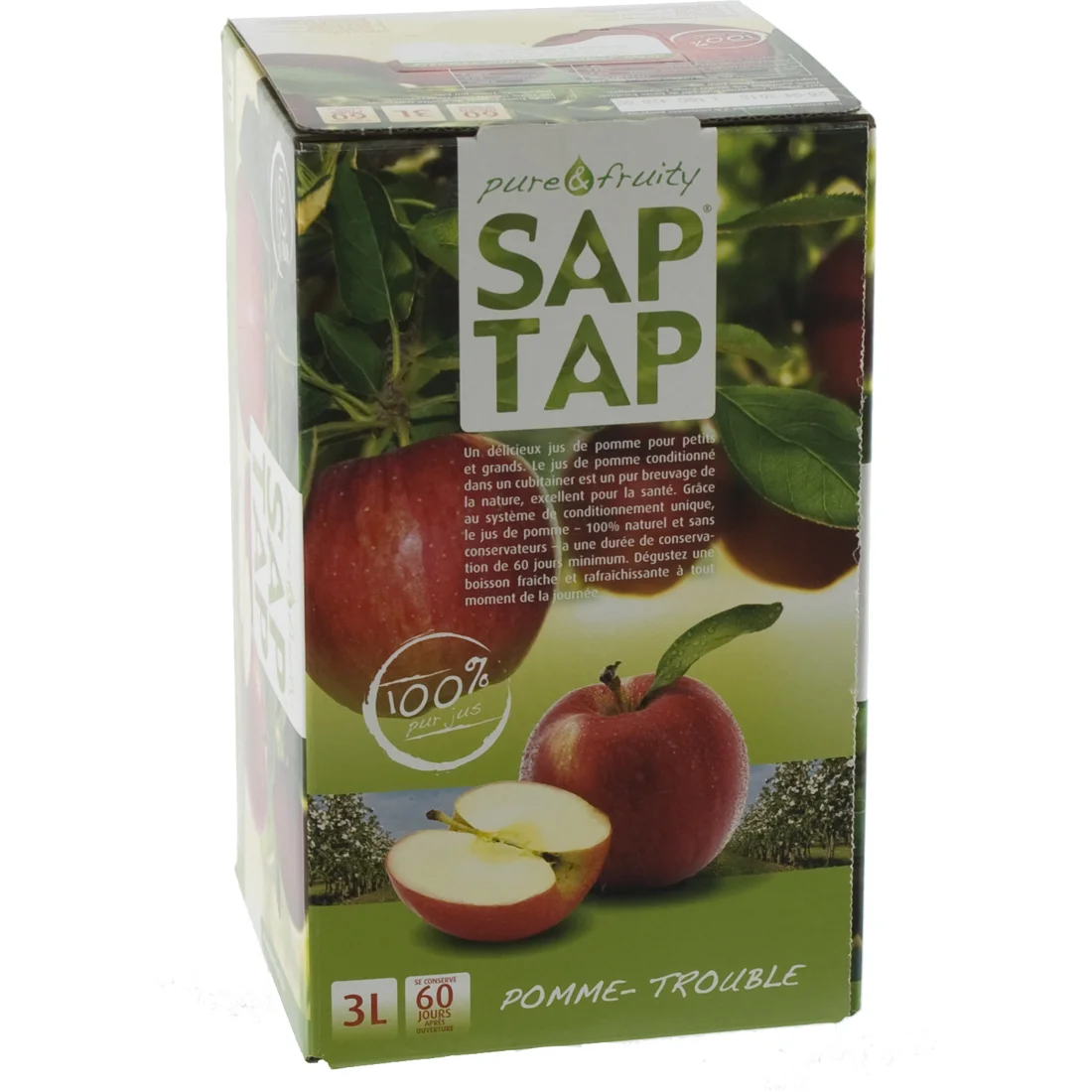 Sap tap  Appel troebel  3 liter