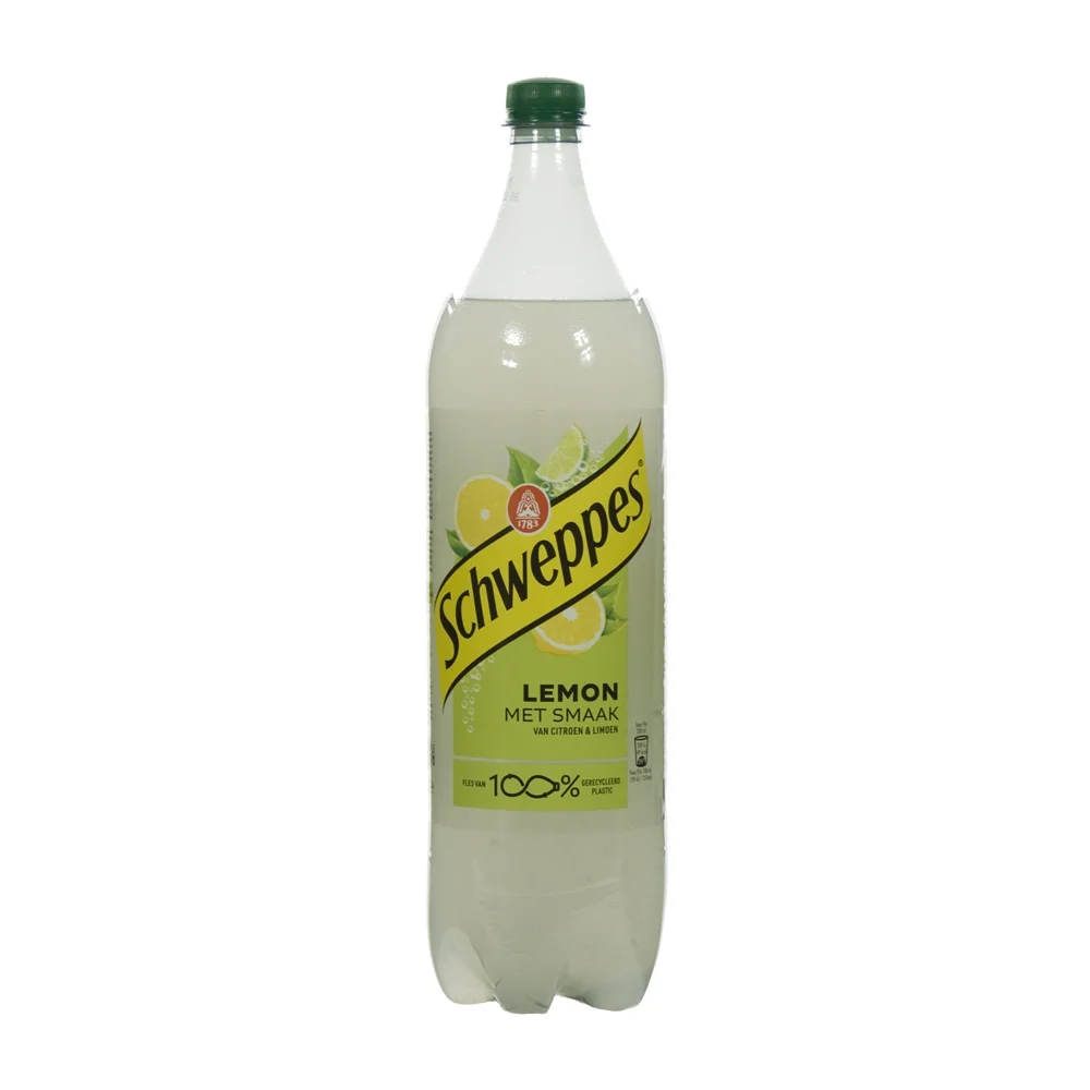Schweppes Lemon PET  Regular  1,5 liter  Fles