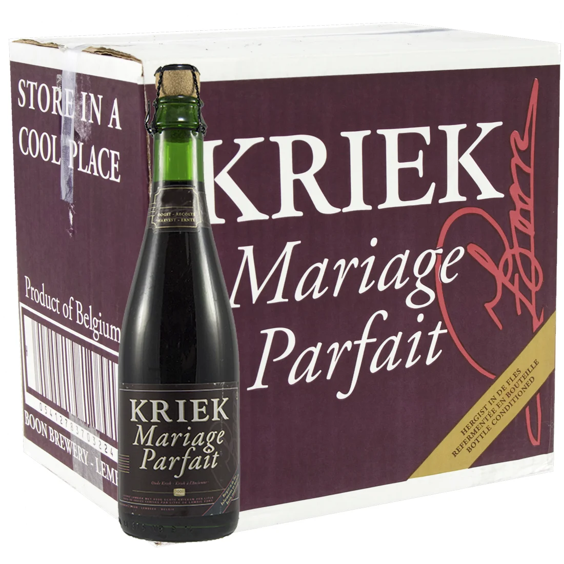 Boon Kriek Mariage Parfait  37,5 cl  Doos 12 st