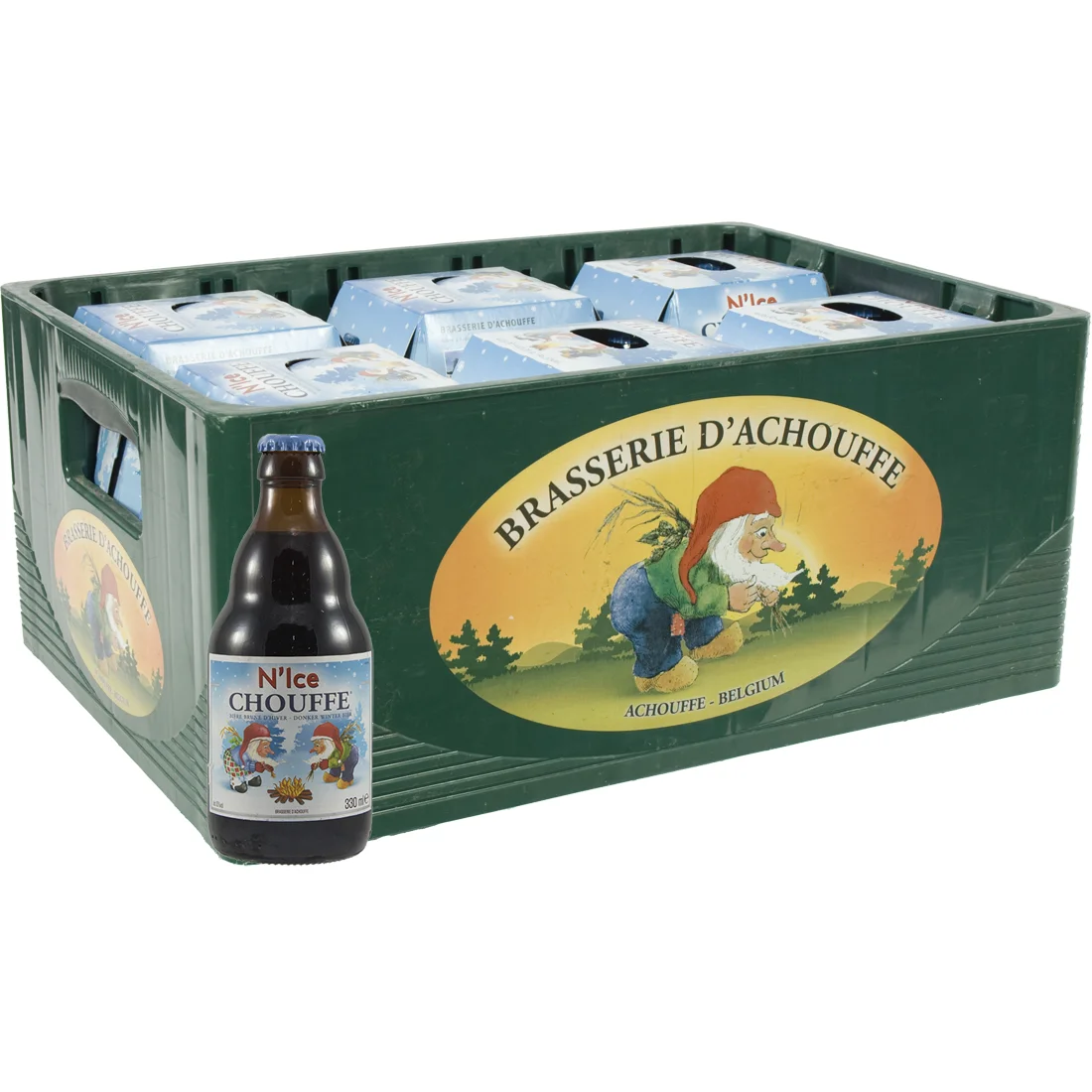 Chouffe bier  Bruin  N'ice Chouffe  33 cl  Bak 24 st