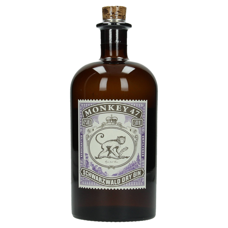 Monkey 47 Dry gin 47°  50 cl