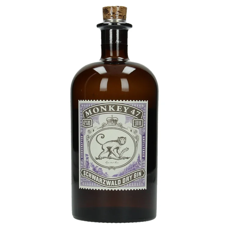 Monkey 47 Dry gin 47°  50 cl
