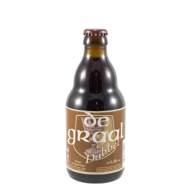 De Graal  Bruin  33 cl  Fles