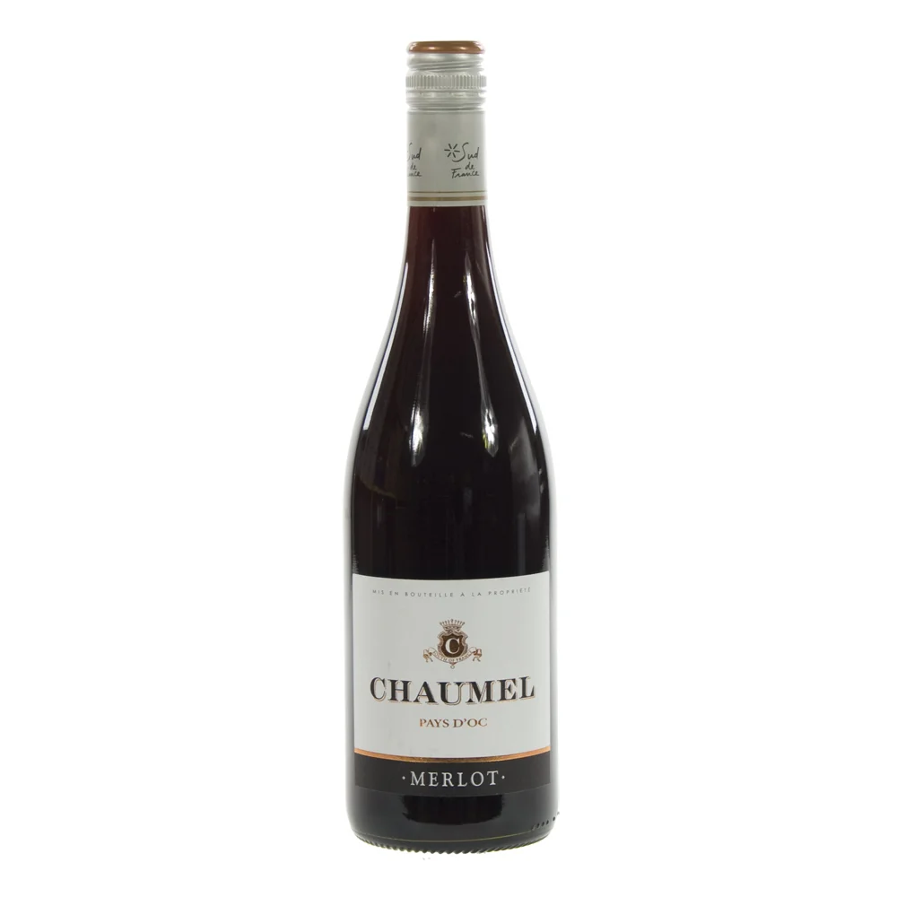 Chaumel Merlot 13.5%  Rood  75 cl  Fles