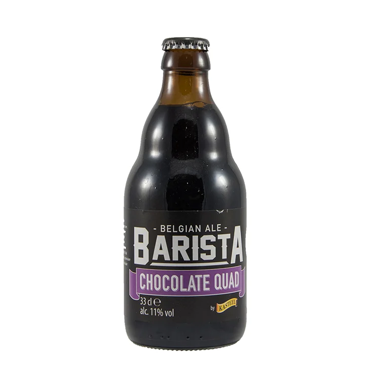 Kasteelbier Barista Chocolate Quad  Bruin  33 cl  Fles