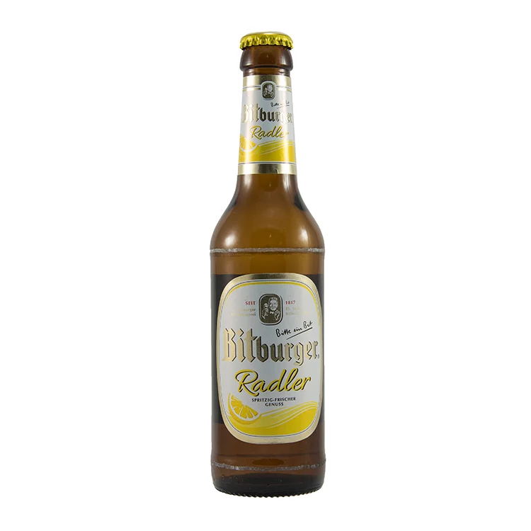 Bitburger Radler 0%  33 cl  Fles