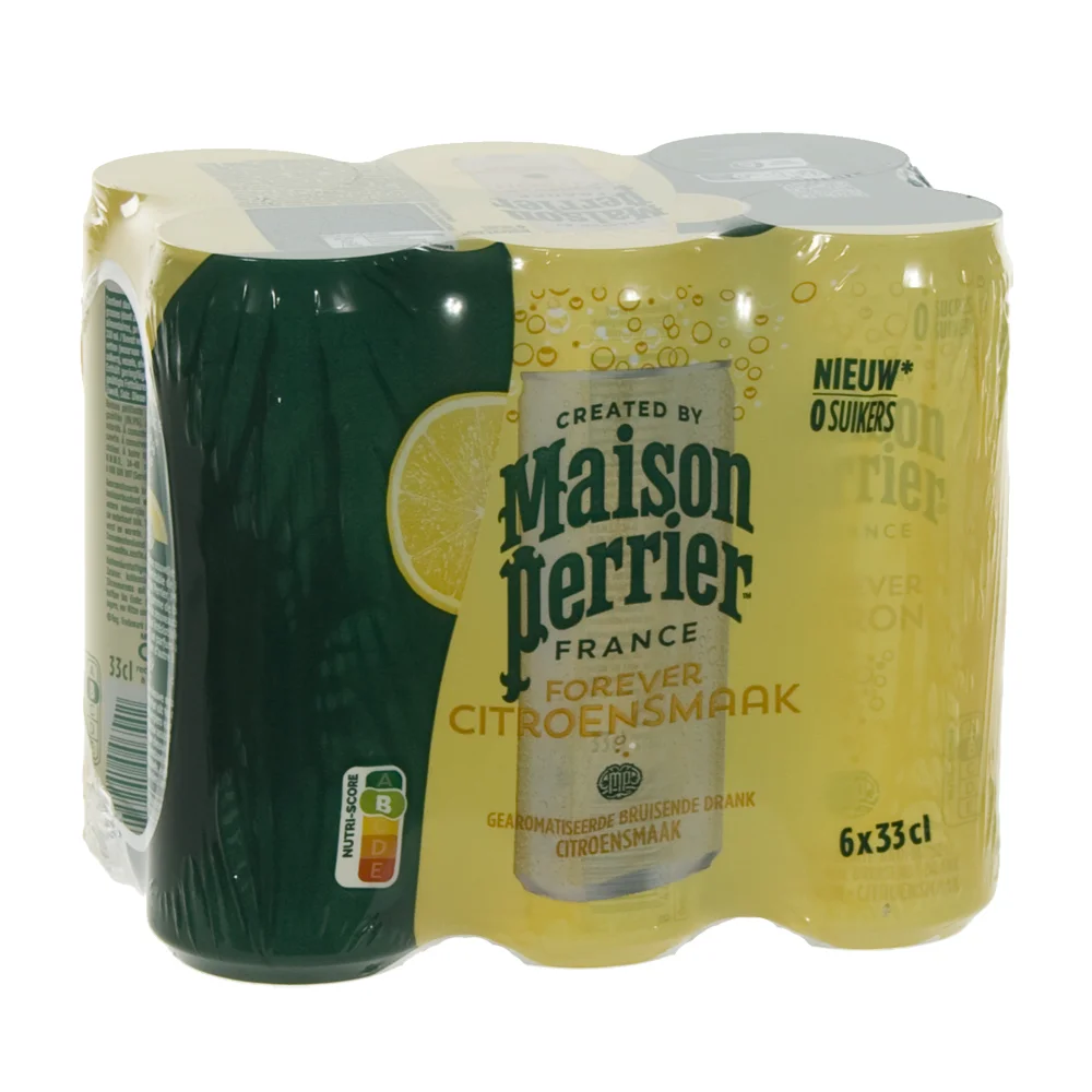 Perrier Limonade BLIK  Citroen  33 cl  Blik  6 pak