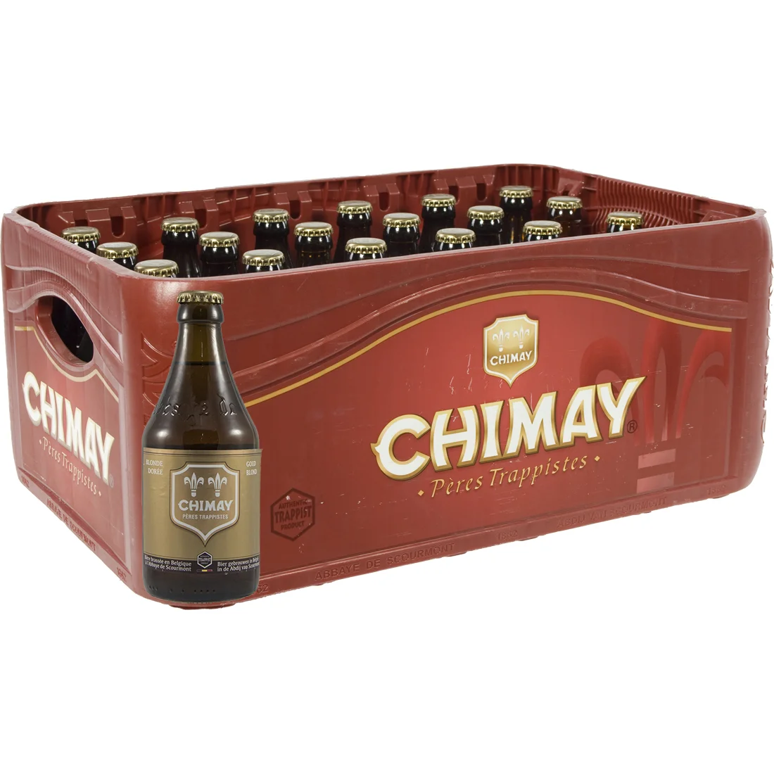 Chimay  Blond  33 cl  Bak 24 st  Goud