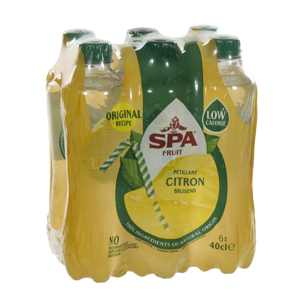 Spa limonade PET  Citroen  40 cl  Pak  6 st