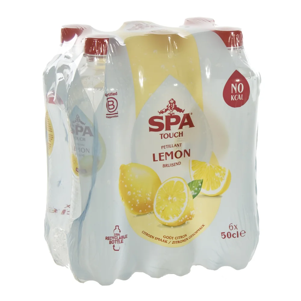 Spa Touch of PET  Lemon  50 cl  Pak  6 st