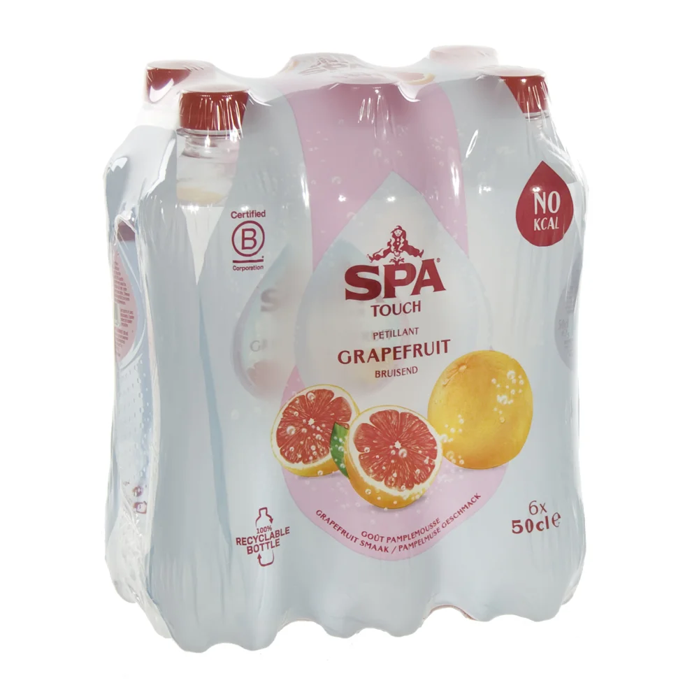 Spa Touch of PET  Pompelmoes  50 cl  Pak  6 st