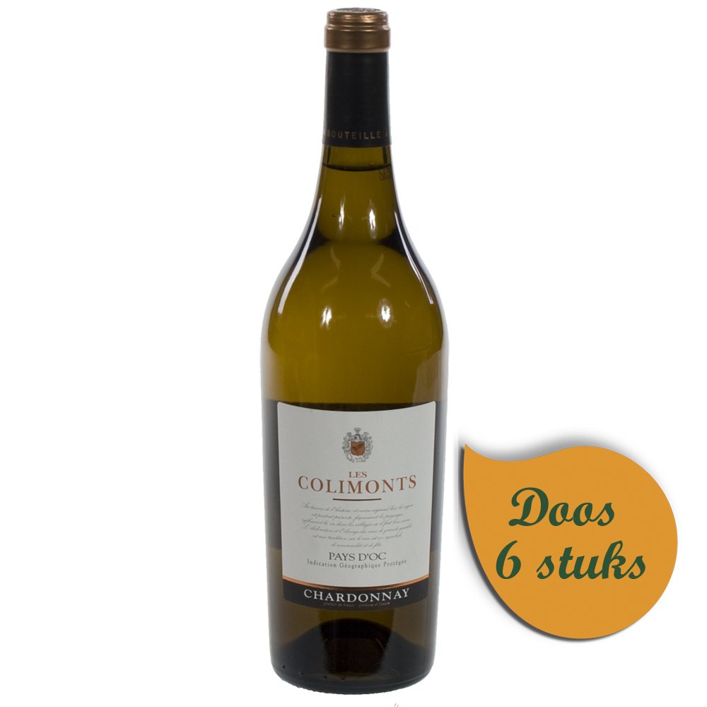 Les Colimonts Chardonnay 13.5%  Wit  75 cl  Doos  6 st