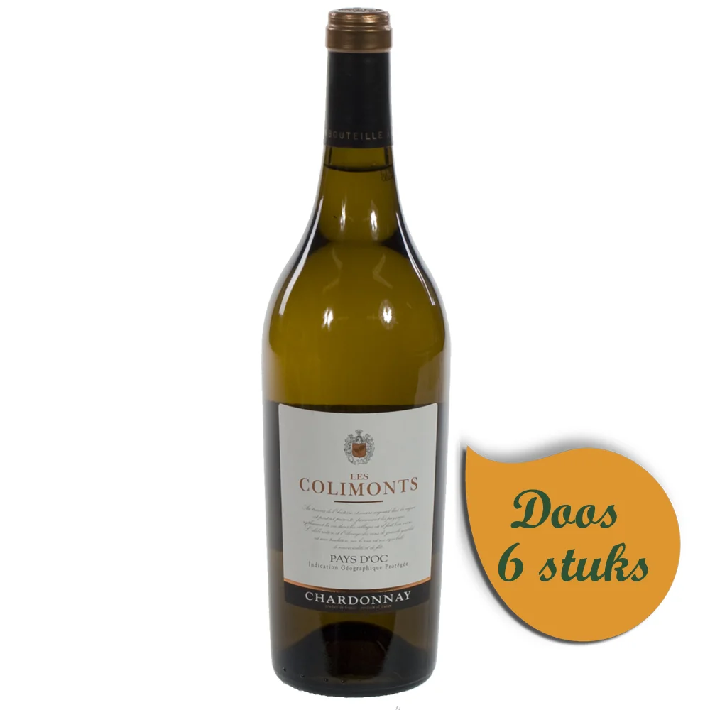 Les Colimonts Chardonnay 13.5%  Wit  75 cl  Doos  6 st