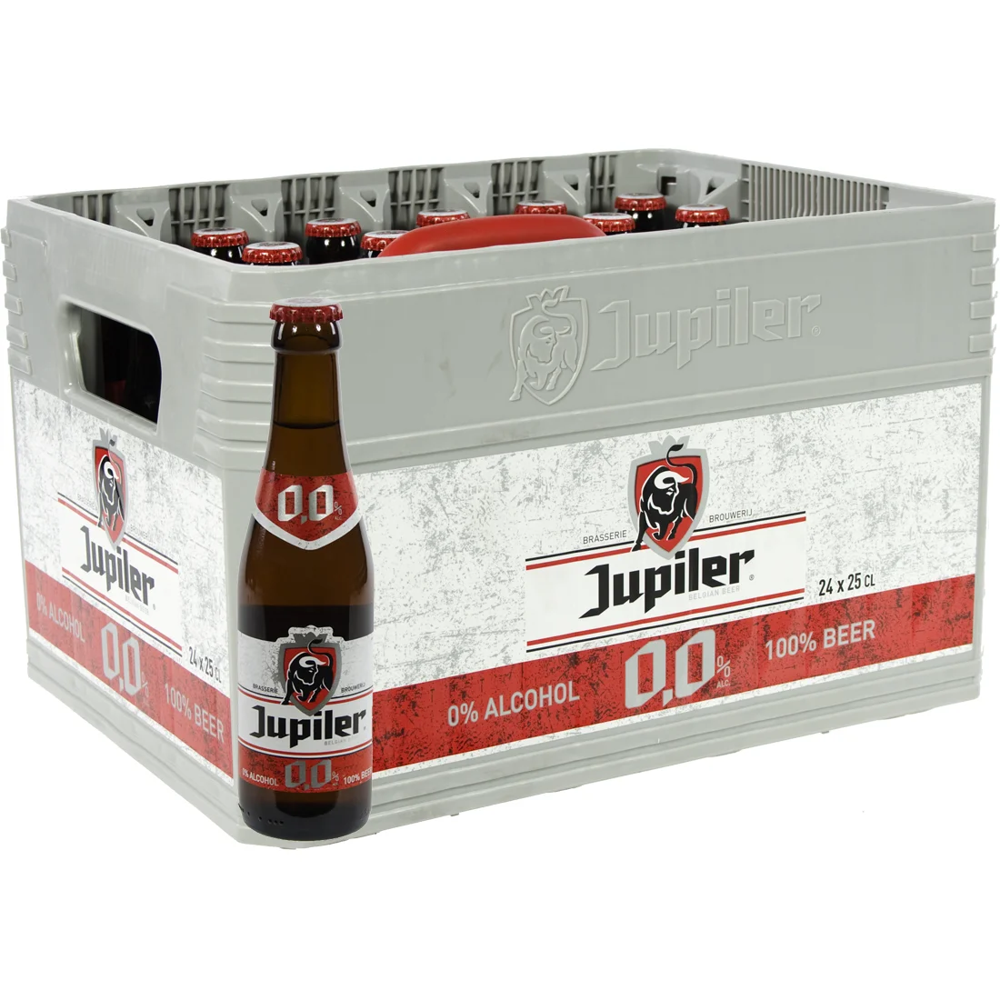 Jupiler 0,0%  25 cl  Bak 24 st