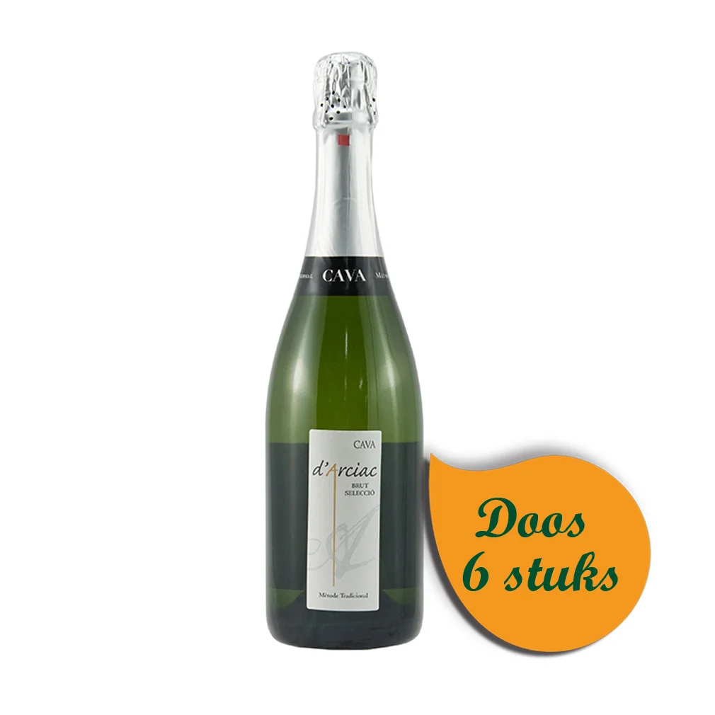 Cava D'arciac Brut 11.5%  Brut  75 cl  Doos  6 st