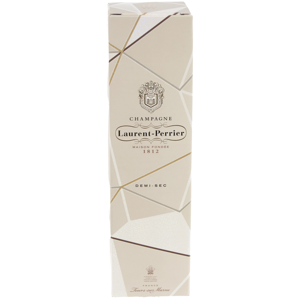 Laurent Perrier giftbox  Demi-sec  75 cl  Fles