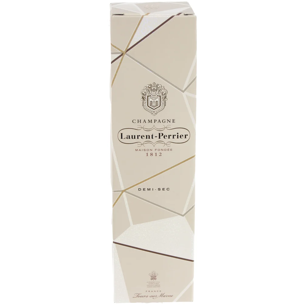 Laurent Perrier giftbox  Demi-sec  75 cl  Fles