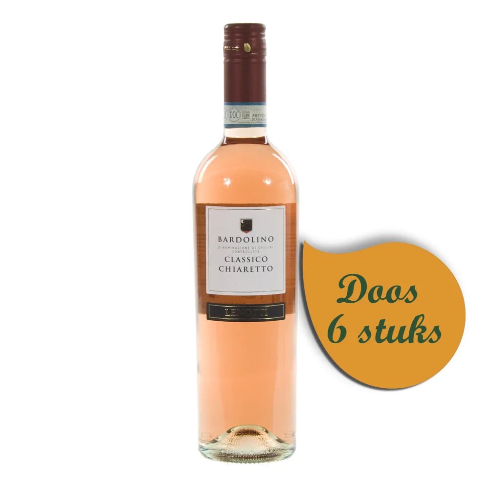 Corte Olivi Chiaretto Bardolino  Rose  75 cl  Doos  6 st