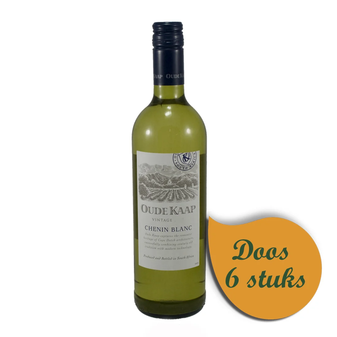 Oude Kaap Chenin Blanc  75 cl  Doos  6 st