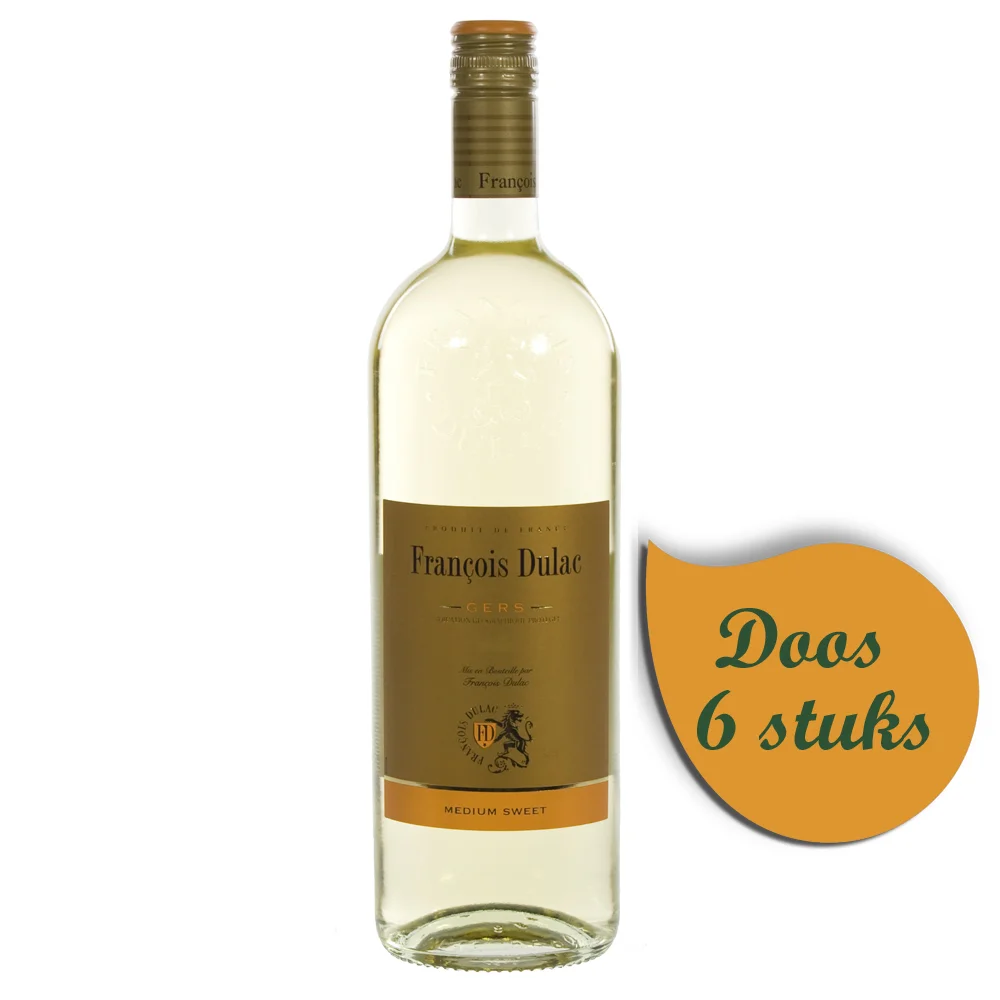Francois Dulac VDP  Wit zoet  1 liter  Doos  6 st