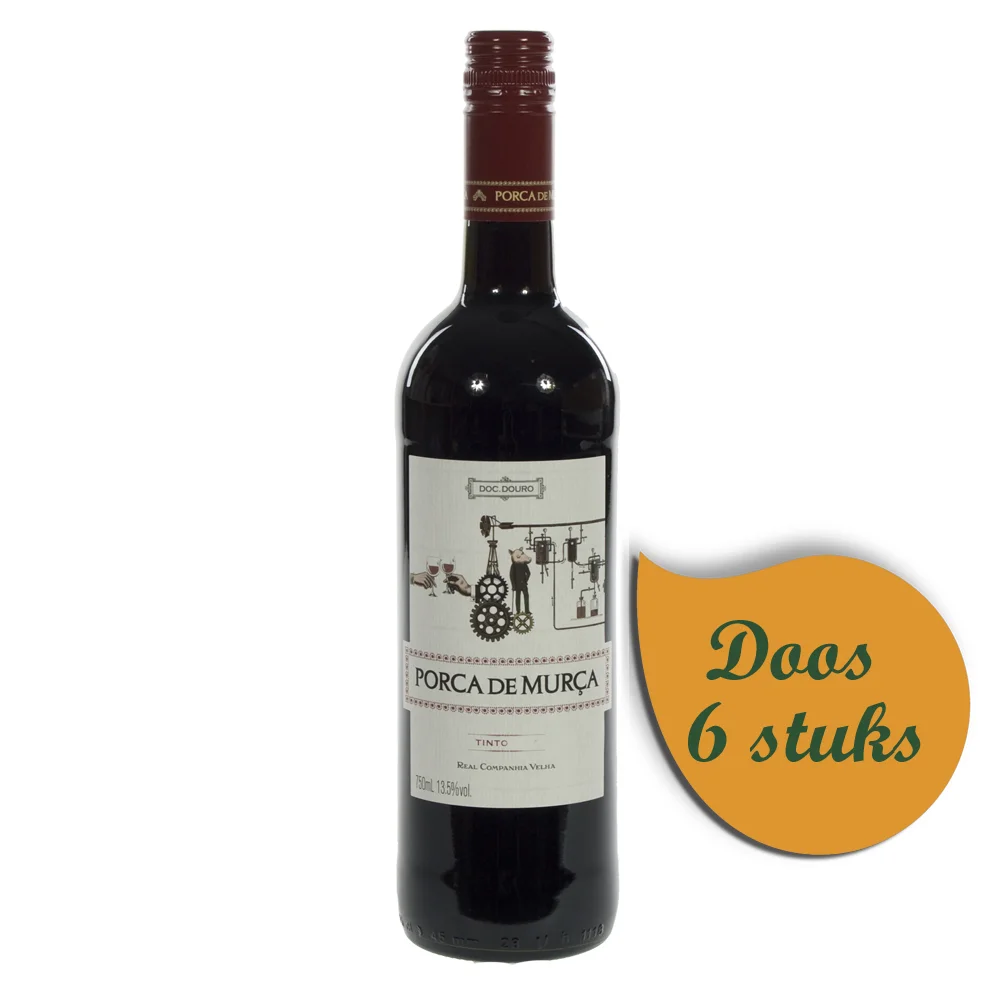 Porca De Murca  Rood  75 cl  Doos  6 st