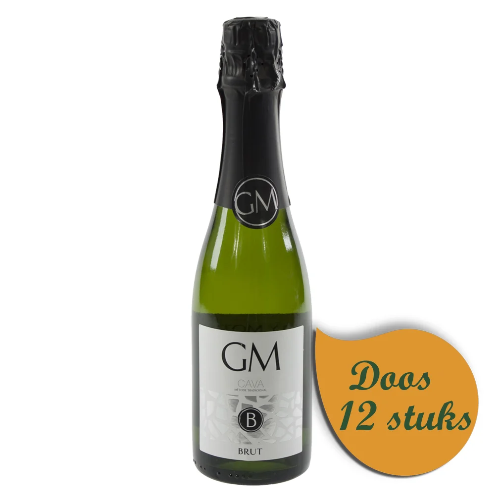 Cava GM Brut  Brut  37,5 cl  Doos 12 st