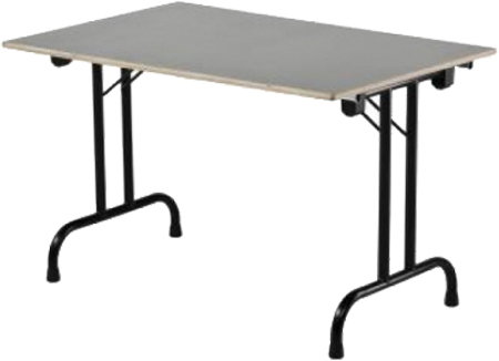 Tafels zwart 122 x 76 cm verhuur