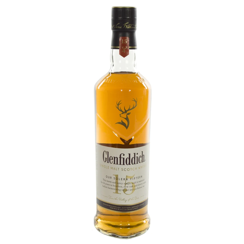 Glenfiddich 15y 40%  70 cl  Fles