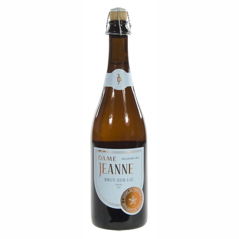 Dame Jeanne Brut sur Lie (champagnebier)  75 cl  Fles