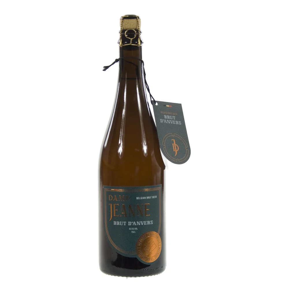 Dame Jeanne Brut d'Anvers (champagnebier)  75 cl  Fles