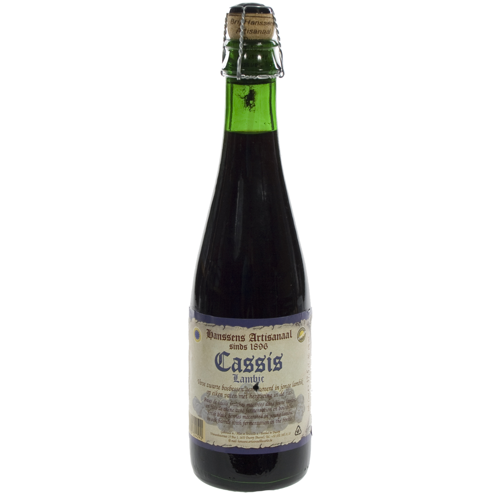 Hanssens Cassis  37,5 cl  Fles