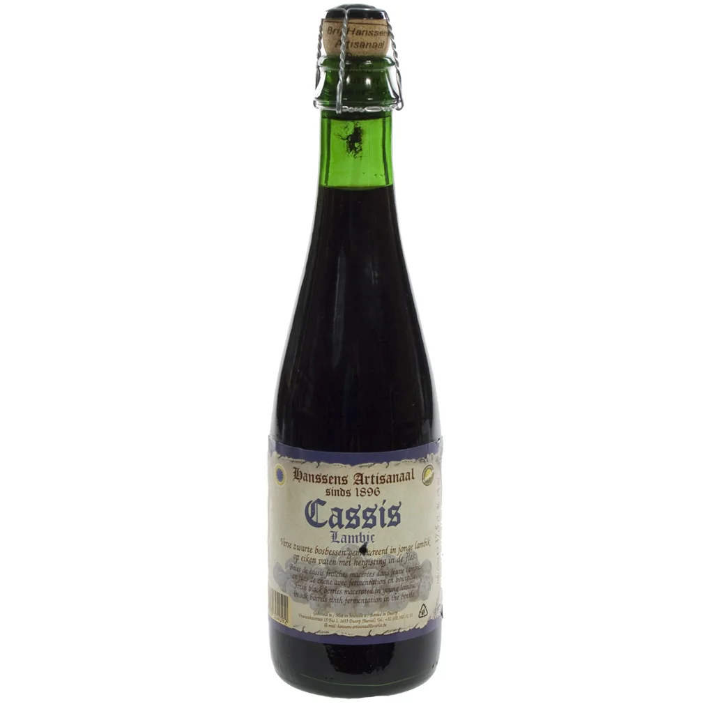 Hanssens Cassis  37,5 cl  Fles