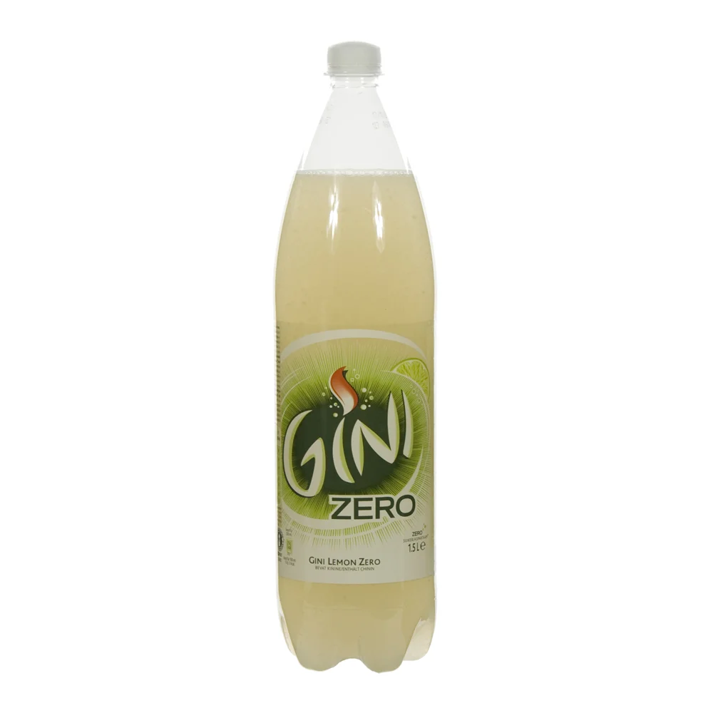 Gini PET  Zero  1,5 liter  Fles
