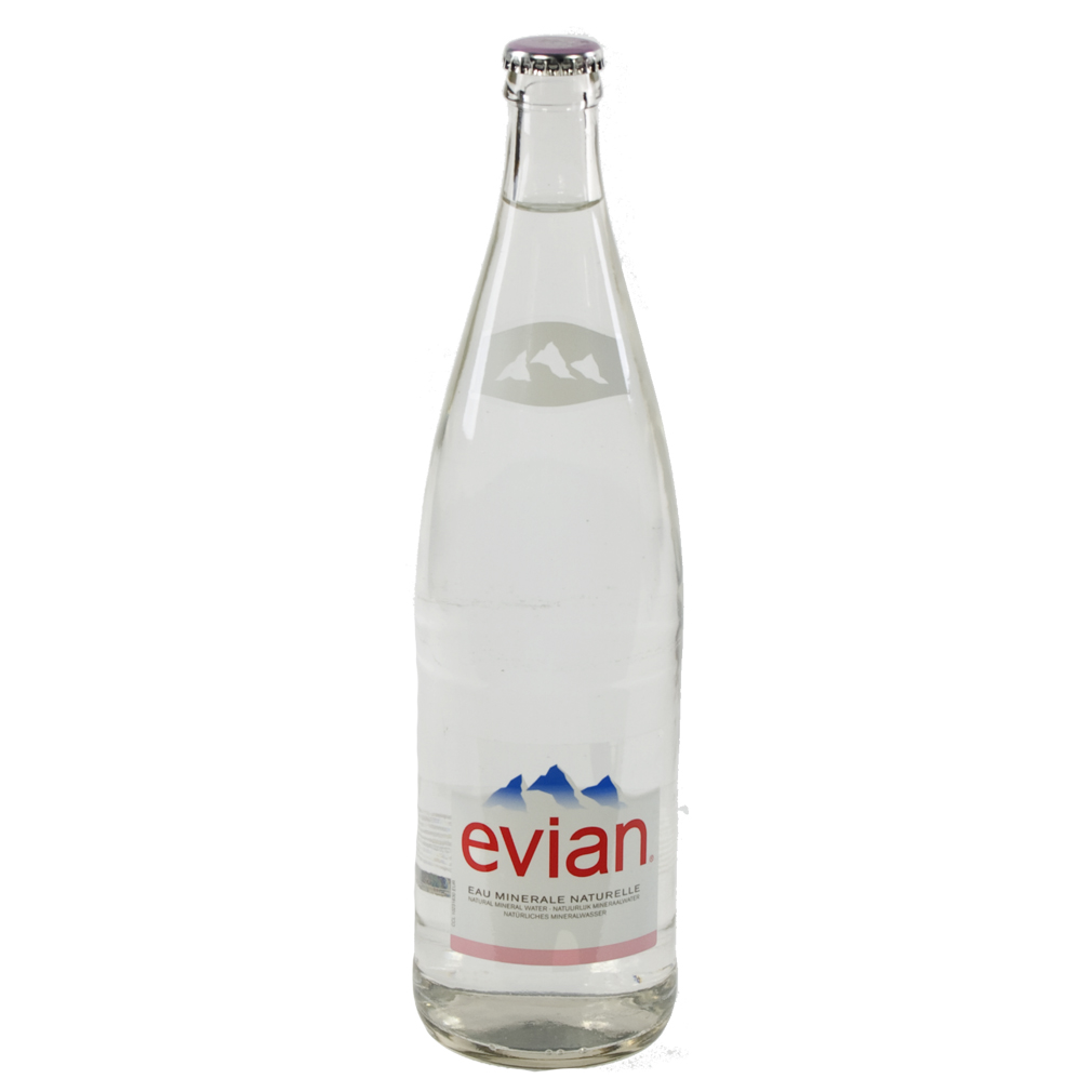 Evian  Plat  1 liter  Fles