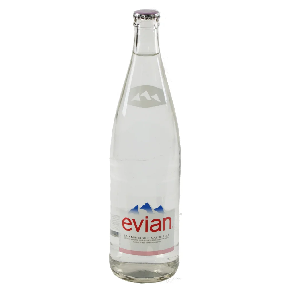 Evian  Plat  1 liter  Fles