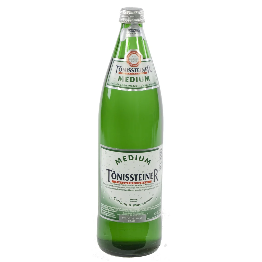 Tonissteiner Water  Soft Bruis  75 cl  Fles