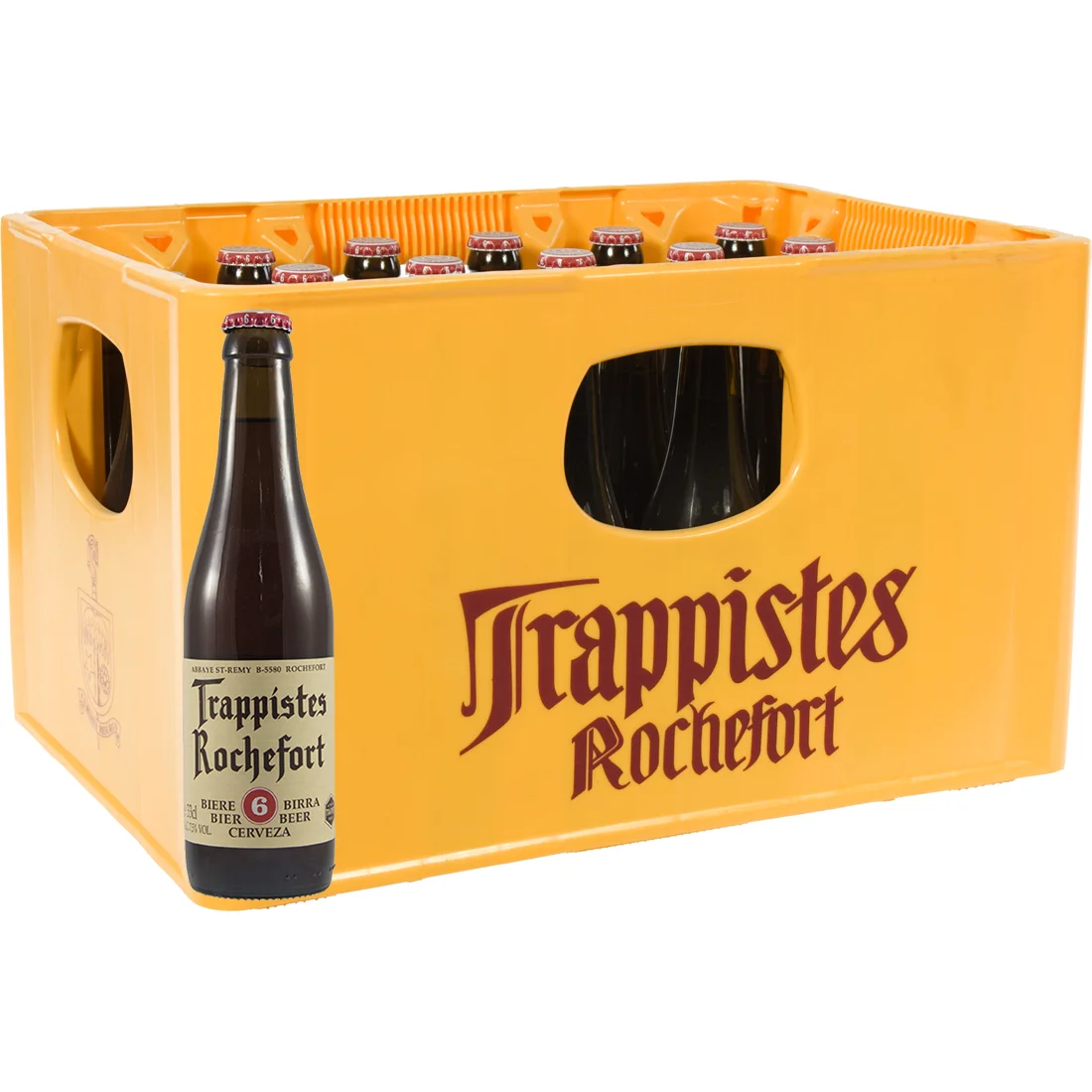 Rochefort  Bruin  Rood 6°  33 cl  Bak 24 st