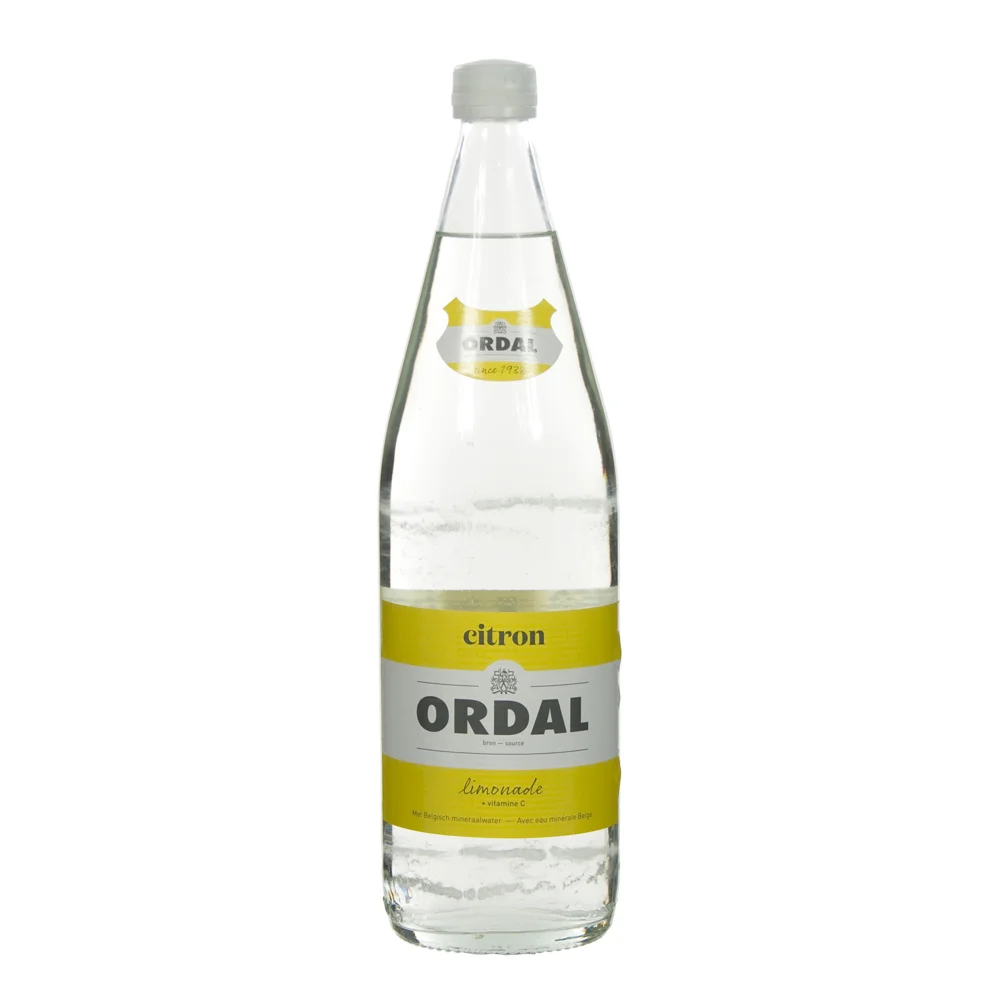 Ordal limonade  Citroen  1 liter  Fles