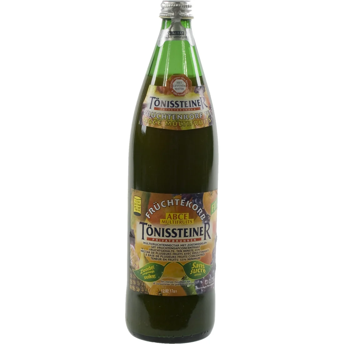 Tonissteiner limo  Vruchtenkorf  75 cl  Fles